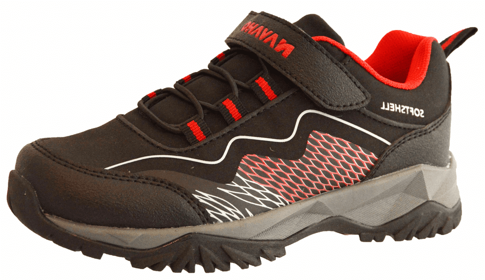 Navaho dívčí softshellová outdoorová obuv N75092602 černá 33