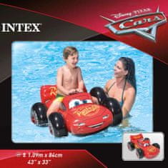 Greatstore Intex Nafukovací vozítko Auta červené 84 x 109 x 41 cm