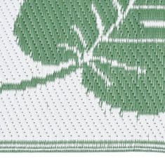 Greatstore Venkovní koberec zelený 190 x 290 cm PP