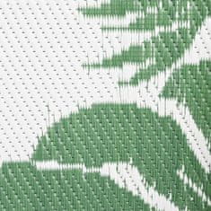 Greatstore Venkovní koberec zelený 160 x 230 cm PP