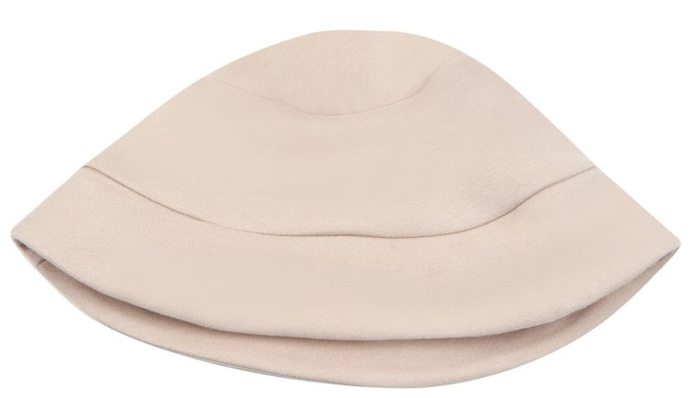 Nini dětský kojenecký klobouk z organické bavlny ABN-3011 béžová 40