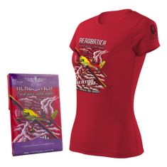 ANTONIO Dámské tričko s akrobatickým speciálem EXTRA 300 RED (W), XXL