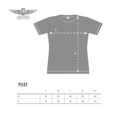 ANTONIO Dámské tričko se znamením PILOT (W), XXL