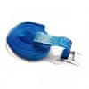 Upínací pás, jednodílný se sponou, 25mm, LC 125/250daN, modrý, 1m