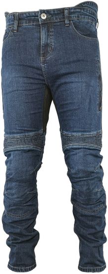 SNAP INDUSTRIES kalhoty jeans CLASSIC modré
