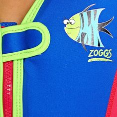 Zoggs Dětská plavecká vesta SEA SAW SWIMSURE JACKET BLUE modrá 2/3 roky (15/18 kg)