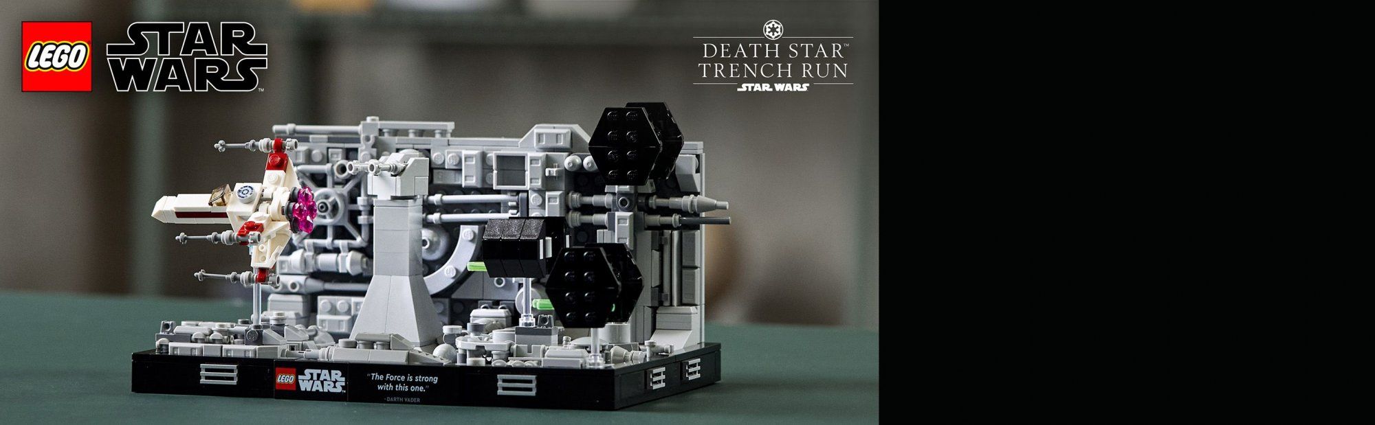  Star Wars 75329 Útok na Hvězdu smrti diorama 