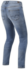 REV´IT! kalhoty jeans VICTORIA SF Long dámské classic modré 28
