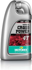 Motorex motorový olej CROSS POWER 4T JASO MA2 5W40 1L