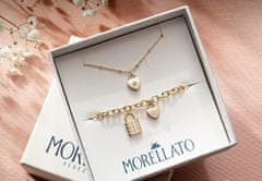 Morellato Půvabný pozlacený náhrdelník s krystalem Abbraccio SAUB15