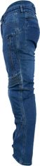 SNAP INDUSTRIES kalhoty jeans ANDREW Short černo-modré 44