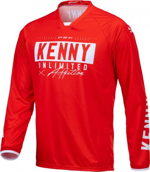 Kenny dres PERFORMANCE 21 RACE bílo-červený