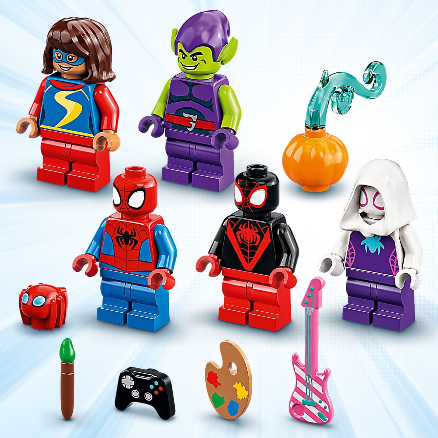 LEGO Super Heroes 10784 Spider-Man a pavoučí základna