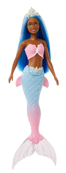 Mattel Barbie Kouzelná mořská víla - modro-růžová HGR08