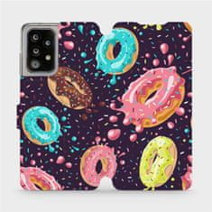 Mobiwear Flip pouzdro na mobil Samsung Galaxy A52s 5G - VP19S Donutky