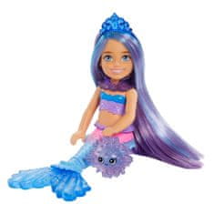 Mattel Barbie Chelsea Mořská panna HHG57