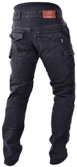 TRILOBITE kalhoty jeans ACID SCRAMBLER 1664 černé 42