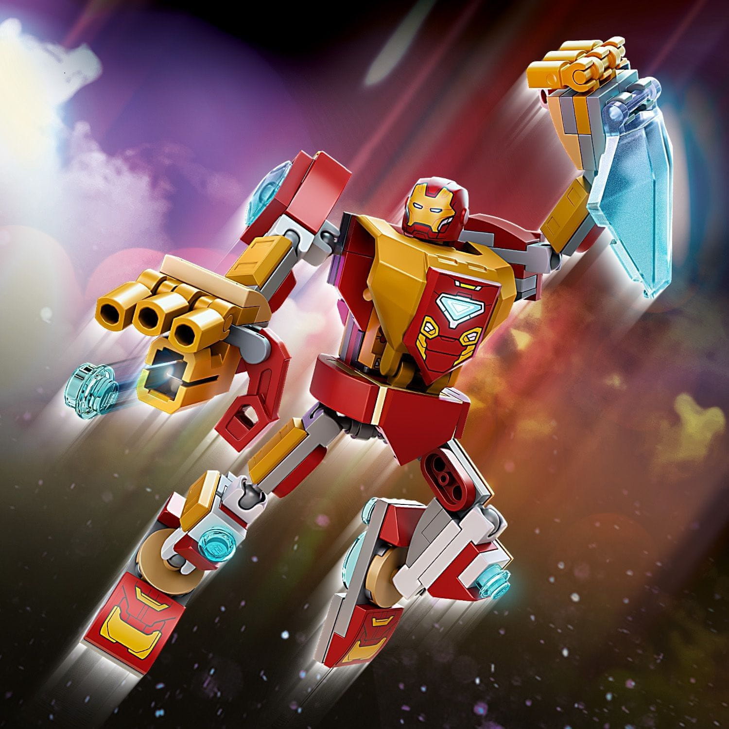 LEGO Super Heroes 76203 Iron Manovo robotické brnenie