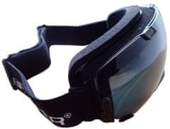 ACRAsport B298-CRN Lyžařské brýle,velký zorník,černé