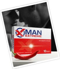 Man Extreme Man-extrémní silná erekce záložka silný potenciál výkonu Doplněk posilující erekci léčba silné potence 10 kapslí