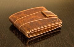 Lagen kožená peněženka Cash Saver MAX Brick
