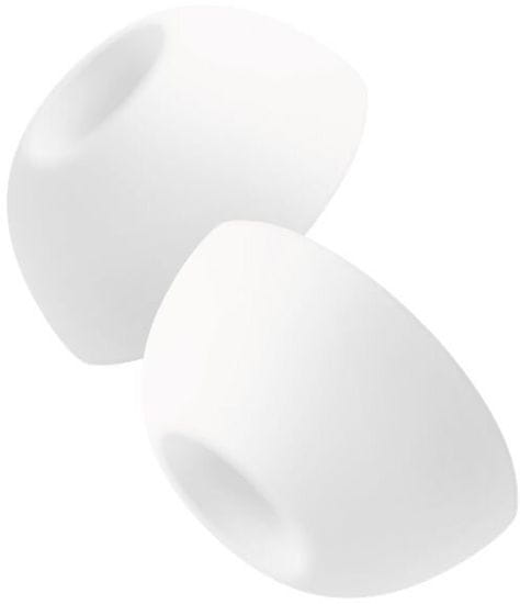 FIXED náhradní silikonové špunty pro Apple Airpods Pro, M, bílá