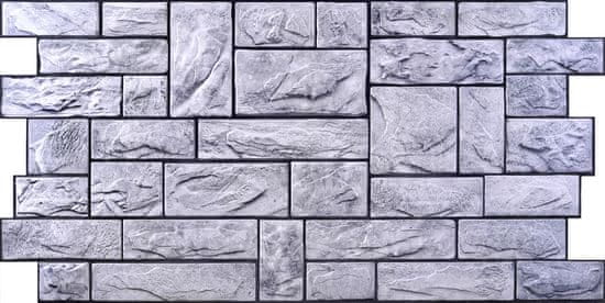 SOYKA STYLE PVC panel Stone cut grey