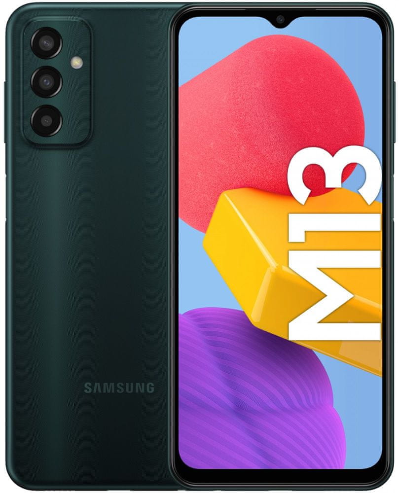 Samsung Galaxy M13, 4GB/64GB, Green - rozbaleno