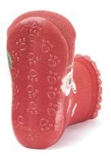 Sterntaler ponožky ABS protiskluzové chodidlo AIR červené, oslík Emmily 8152187, 26