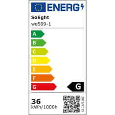 Solight LED přisazené světlo prachotěsné, IP65, 36W, 3150lm, 6500K, 123cm , WO509-1