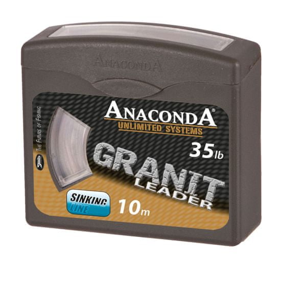 Saenger Anaconda pletená šňůra Granit 35 lb