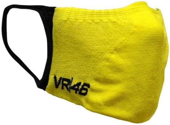 VR46 rouška CLASSIC dětská yellow/black