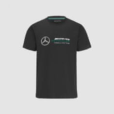 Mercedes-Benz triko AMG Petronas F1 černo-bílo-tyrkysovo-šedé S