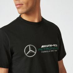 Mercedes-Benz triko AMG Petronas F1 černo-bílo-tyrkysovo-šedé S