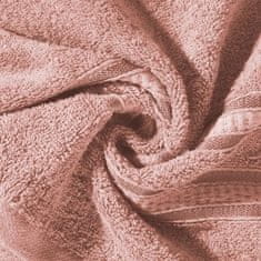 Eurofirany BAMBUSOVÝ ručník MILA 70x140 Eurofirany růžový
