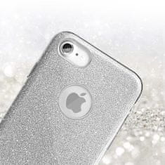 IZMAEL Třpytivé pouzdro pro Apple iPhone 7/iPhone 8/iPhone SE 2020/iPhone SE 2022 - Stříbrná - Typ 2 KP16094