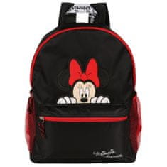 Černo-červený batoh Minnie Mouse pro mládež