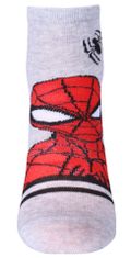 Šedé dětské ponožky Spider-Man MARVEL, 31-34
