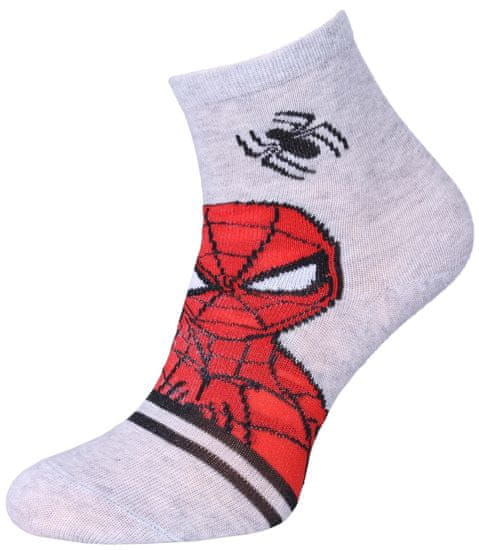 Šedé dětské ponožky Spider-Man MARVEL