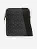 Černá pánská vzorovaná malá crossbody taška Calvin Klein UNI