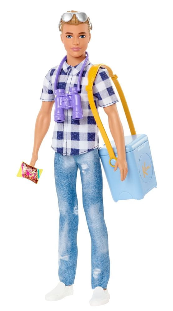 Levně Mattel Barbie Dreamhouse adventures Kempující Ken HHR66
