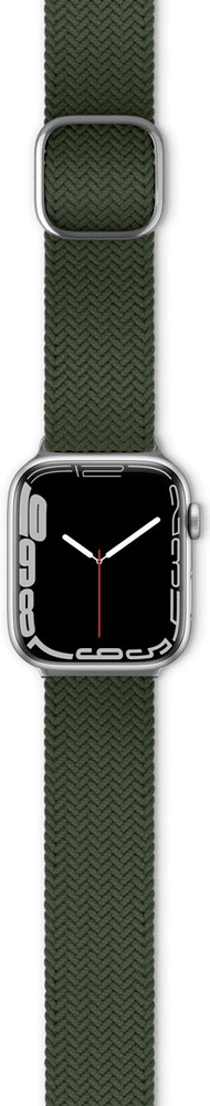EPICO textilní pletený pásek pro Apple Watch 38/40/41 mm 63318141500001, olivově zelený