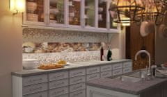 SOYKA STYLE PVC panel Coffee pod kuchyňskou linku - 3 ks