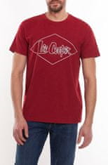 Lee Cooper Pánské tričko LEE COOPER Hero1 2055/rhubarb -L