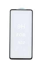 SmartGlass Tvrzené sklo na Samsung A52 Full Cover černé 66190