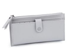 INTEREST dámská peněženka 10x19 cm. Barva šedá.