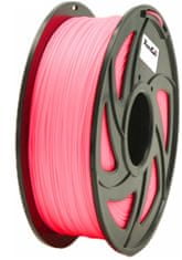 XtendLan tisková struna (filament), PETG, 1,75mm, 1kg, růžově červený (3DF-PETG1.75-RRD 1kg)