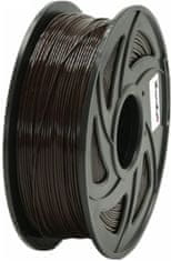 XtendLan tisková struna (filament), PETG, 1,75mm, 1kg, černá (3DF-PETG1.75-BK 1kg)