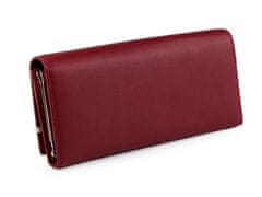 INTEREST dámská peněženka 9,5x18,5 cm. Barva červená.