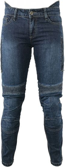 SNAP INDUSTRIES kalhoty jeans CLASSIC Short dámské modré
